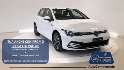 Usata VW Golf VIII Style 131 CV (96 kW) 2023 Bianco