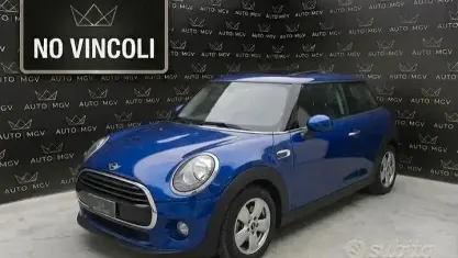 Usata Mini Cooper 136 CV (100 kW) 2021 Blu Utilitaria