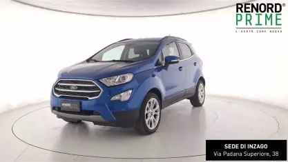 Usata Ford Ecosport Titanium S 125 CV (91 kW) 2021 Blu scuro SUV
