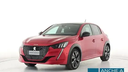 Usata Peugeot 208 GT 102 CV (75 kW) 2022 Rosso Utilitaria