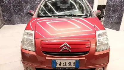 Usata Citroën C2 60 CV (44 kW) 2009 Rosso Utilitaria