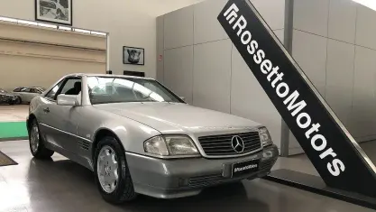 Usata Mercedes SL300 231 CV (169 kW) 1990 Grigio Cabrio