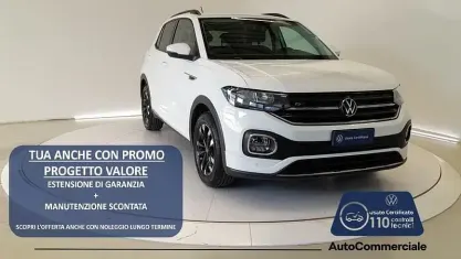 Usata VW T-Cross Sport 110 CV (80 kW) 2022 Bianco SUV