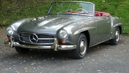 Usata Mercedes 190 105 CV (77 kW) 1960 Grigio metallizzato Berlina