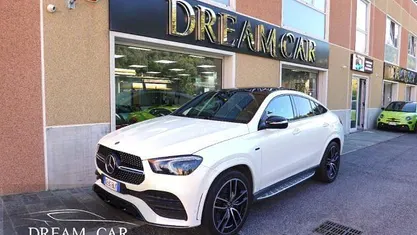 Usata Mercedes GLE350 Premium Plus 194 CV (142 kW) 2021 Bianco pastello Coupé