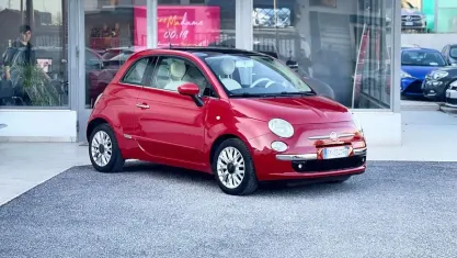 Usata Fiat 500 69 CV (50 kW) 2015 Rosso Berlina