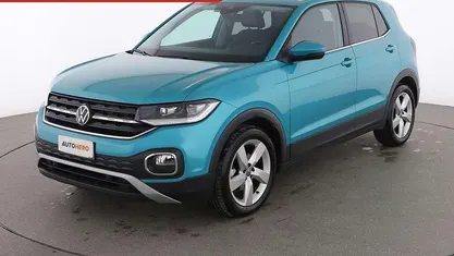 Usata VW T-Cross Advance 110 CV (80 kW) 2022 Verde SUV
