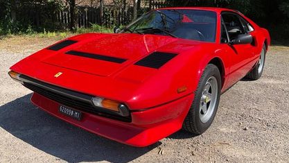 Usata Ferrari 208 220 CV (161 kW) 1984 Rosso Coupé