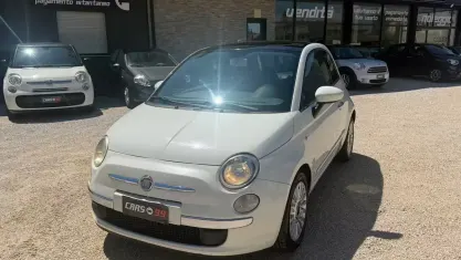 Usata Fiat 500 Lounge 95 CV (69 kW) 2012 Bianco Berlina