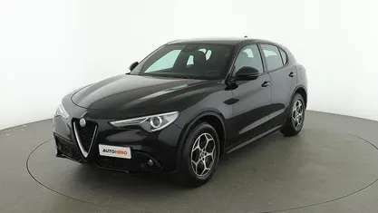 Brugt Alfa Romeo Stelvio Business 160 HK (117 kW) 2022 Sort SUV