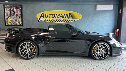 Usata Porsche 911 Turbo S Cabriolet 560 CV (411 kW) 2014 Nero Cabrio
