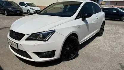 Usata Seat Ibiza FR 105 CV (77 kW) 2016 Bianco Coupé