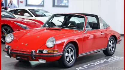 Usata Porsche 914 125 CV (91 kW) 1970 Rosso bahia Cabrio