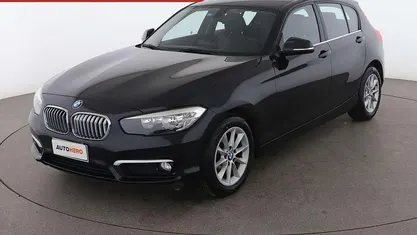 Usata BMW 116 Urban Line 116 CV (85 kW) 2016 Nero Utilitaria