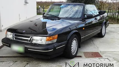 Usata Saab 900 Cabriolet 141 CV (103 kW) 1992 Nero Cabrio