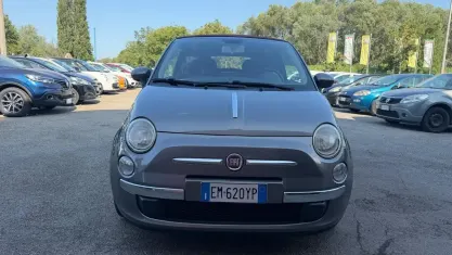 Usata Fiat 500C 69 CV (50 kW) 2012 Grigio Cabrio
