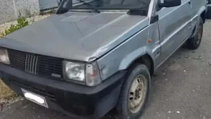 Usata Fiat Panda S 34 CV (25 kW) 1990 Grigio Utilitaria