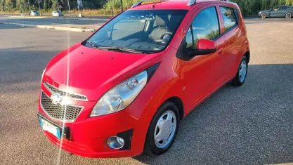 Usata Chevrolet Spark LS 68 CV (50 kW) 2010 Rosso Utilitaria