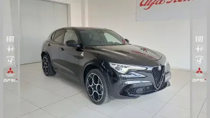 Usata Alfa Romeo Stelvio Quadrifoglio 510 CV (375 kW) 2021 Nero SUV