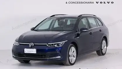 Usata VW Golf VIII Style 150 CV (110 kW) 2022 Blu Station wagon