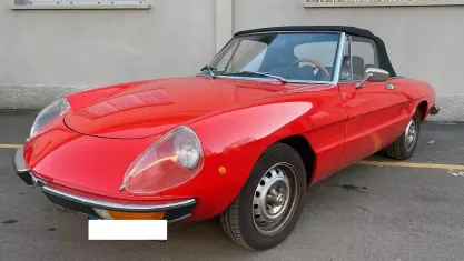 Usata Alfa Romeo Spider Veloce 131 CV (96 kW) 1970 Rosso Cabrio