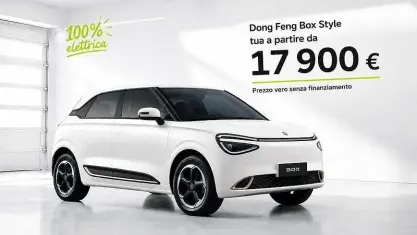 Nuova DongFeng Box 69 kW (95 CV) 2026 Bianco Utilitaria