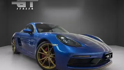 Usata Porsche 718 Cayman GTS 365 CV (268 kW) 2018 Blu Coupé