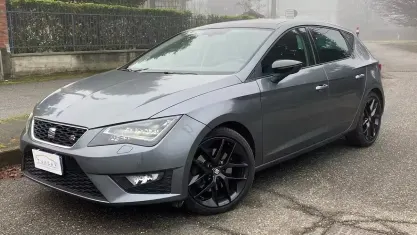 Usata Seat Leon FR 184 CV (135 kW) 2014 Grigio Berlina