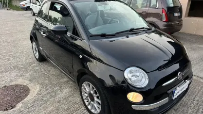 Usata Fiat 500C Lounge 69 CV (50 kW) 2010 Nero Cabrio