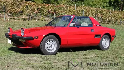 Usata Fiat X 1/9 73 CV (53 kW) 1970 Rosso Cabrio