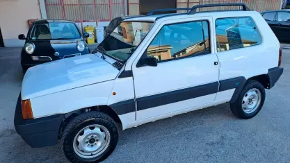 Usata Fiat Panda 4x4 Trekking 54 CV (39 kW) 2000 Bianco Utilitaria