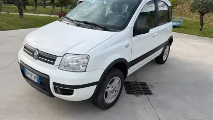 Usata Fiat Panda 4x4 69 CV (50 kW) 2007 Bianco Utilitaria