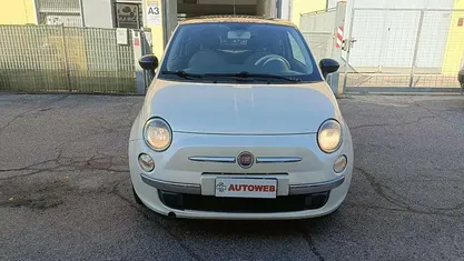 Bianco Usata 2010 Fiat 500 Lounge Due volumi | 5800 € (Buon prezzo)