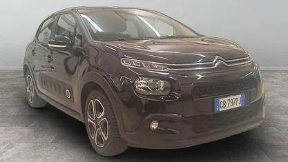 Nero Usata 2020 Citroën C3 PureTech Due volumi | 10.500 € (Buon prezzo)
