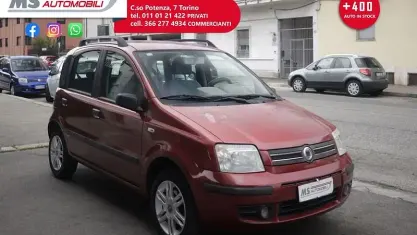 Usata Fiat Panda Emotion 69 CV (50 kW) 2005 Rosso Utilitaria