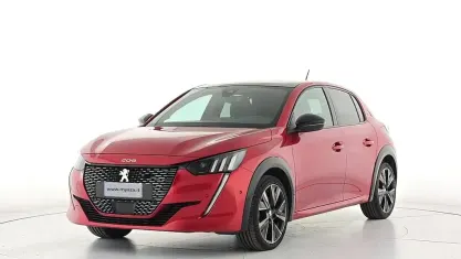 Usata Peugeot 208 GT 102 CV (75 kW) 2022 Rosso Utilitaria