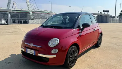 Usata Fiat 500 Lounge 69 CV (50 kW) 2008 Rosso Berlina