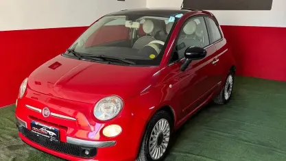 Usata Fiat 500 Lounge 75 CV (55 kW) 2010 Rosso Berlina