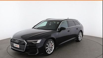 Usado Audi A6 S-line plus 252 CV (185 kW) 2021 Negro Familiar