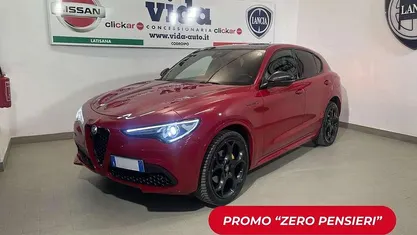 Rosso / pastello Usata 2021 Alfa Romeo Stelvio Veloce SUV | 35.500 € (Buon prezzo)