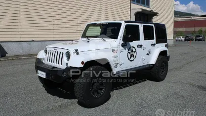 Używany Jeep Wrangler Unlimited Sahara 200 KM (147 kW) 2015 Biały SUV