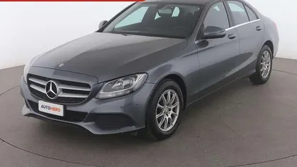 Usata Mercedes C180 Business 116 CV (85 kW) 2017 Grigio Berlina