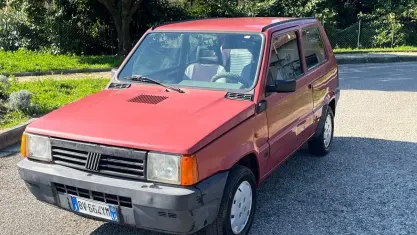 Usata Fiat Panda 2001 Rosso Berlina