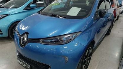 Usata Renault Zoe Intens 80 kW (109 CV) 2019 Azzurro Utilitaria