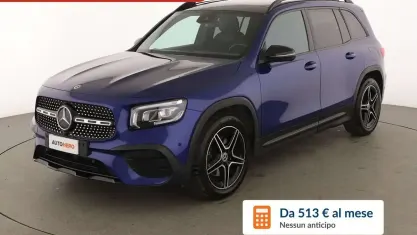 Usata Mercedes GLB200 AMG line 150 CV (110 kW) 2022 Blu SUV