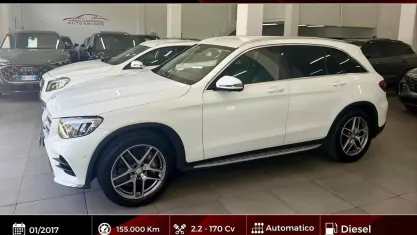 Usata Mercedes GLC220 Premium 170 CV (125 kW) 2017 Bianco SUV