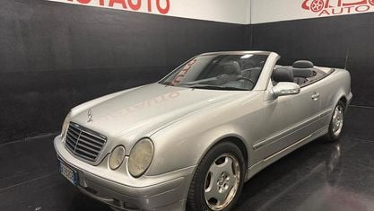 Usata Mercedes CLK200 192 CV (141 kW) 2000 Argento Cabrio