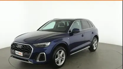 Begagnad Audi Q5 S-Line 204 HK (150 kW) 2023 Blå SUV