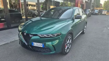 Usata Alfa Romeo Tonale Edizione Speciale 131 CV (96 kW) 2022 Verde SUV