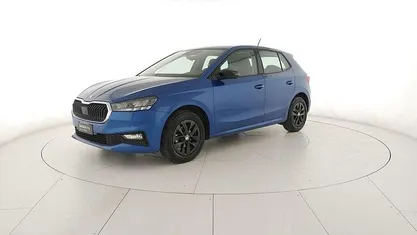 Usata Skoda Fabia 80 CV (58 kW) 2024 Blu race metallizzato Utilitaria